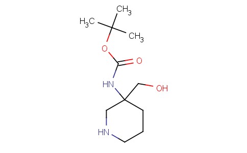 TERT-BUTYL 3-(HYDROXYMETHYL)PIPERIDIN-3-YLCARBAMATE